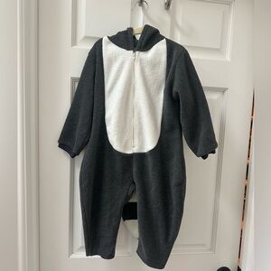 Raccoon Fleece Zip Up Costume